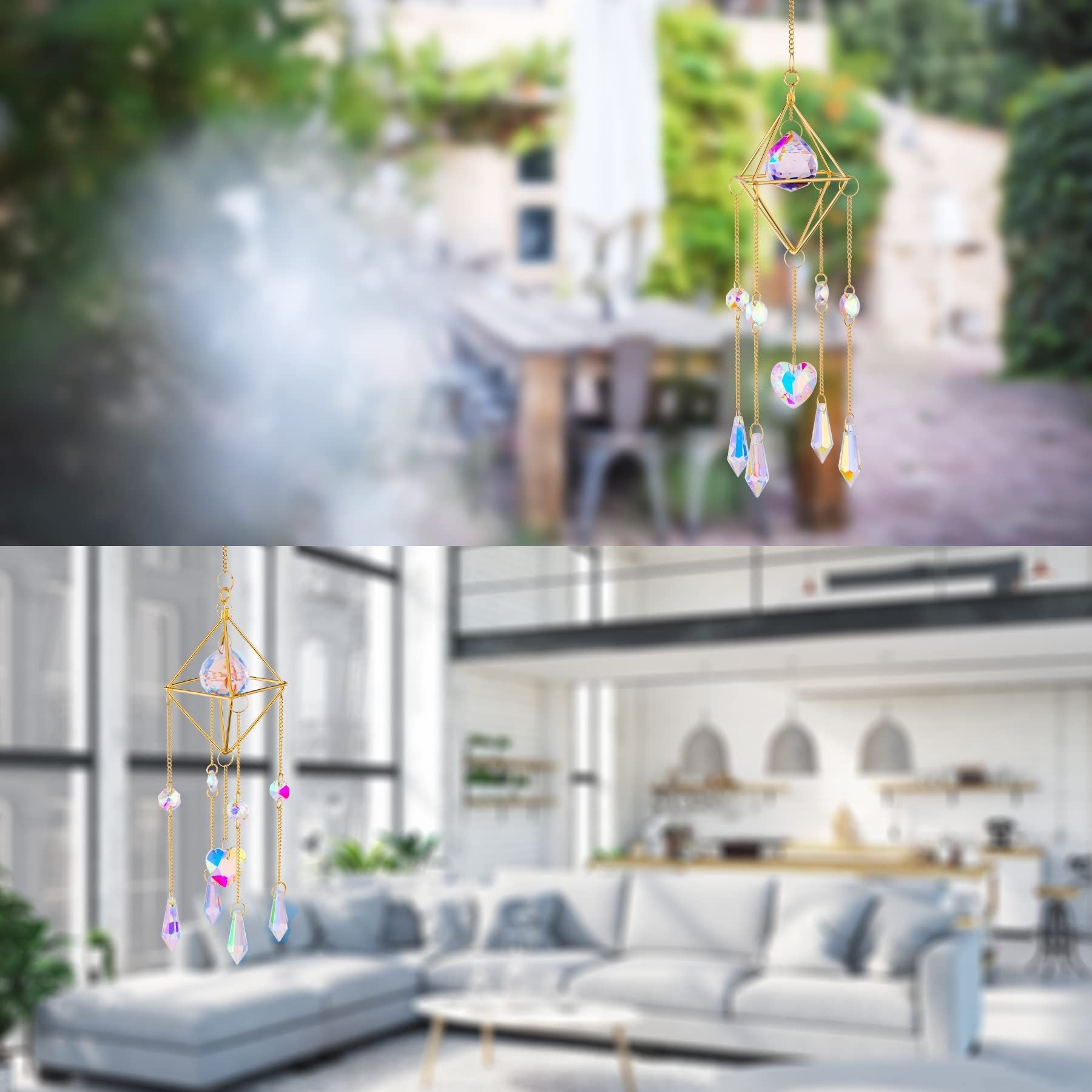 Wholesale Air Love Pineapple Crystal Sun Catcher Pendant